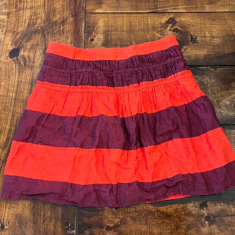 Loft Striped Skirt - Size 8